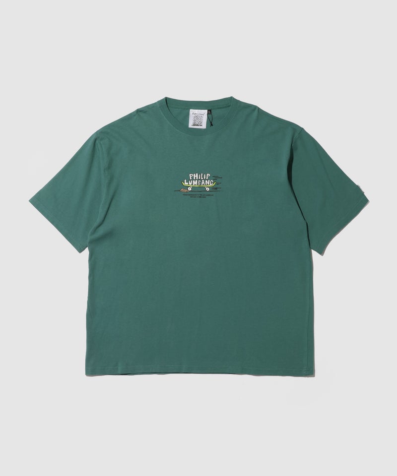 Philip Lumbang スケートボード グラフィック 半袖Tシャツ メンズ メール便 対応商品商品画像-5