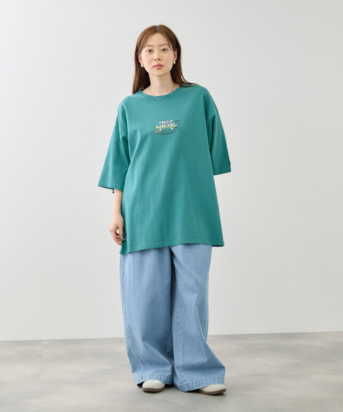 Philip Lumbang スケートボード グラフィック 半袖Tシャツ メンズ メール便 対応商品