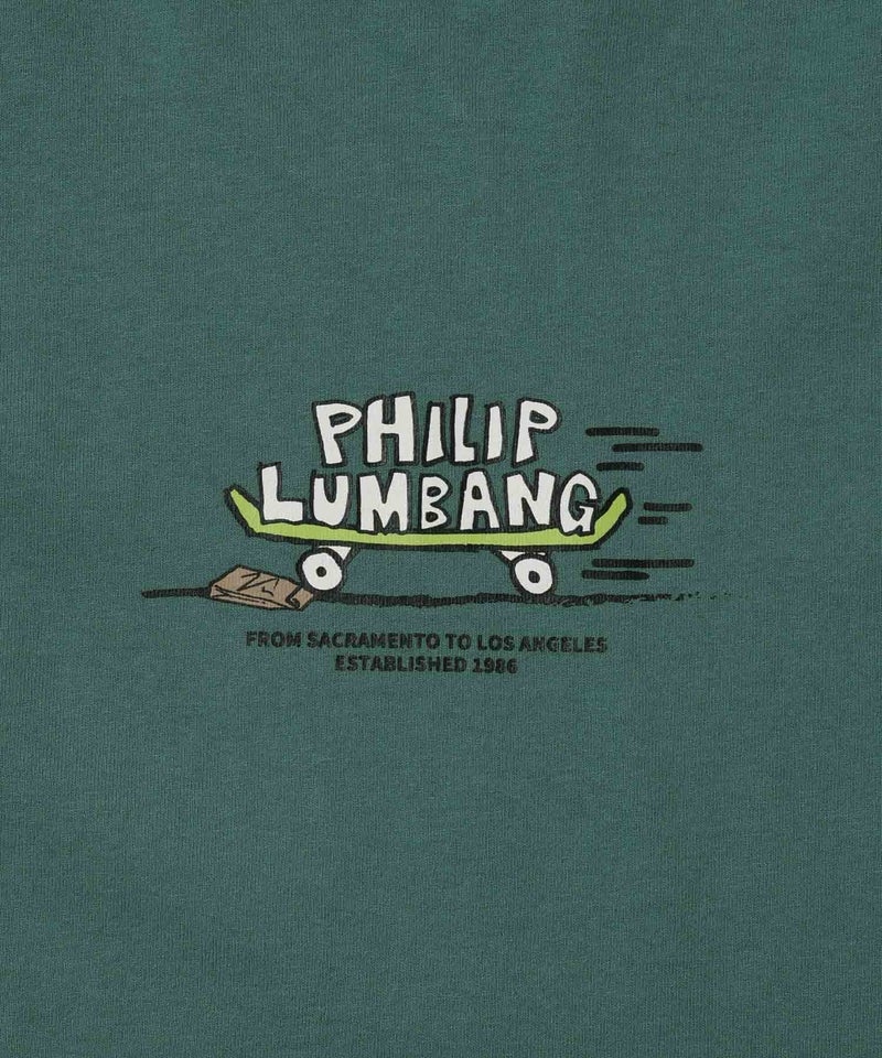 Philip Lumbang  スケートボード グラフィック 半袖Tシャツ メンズ メール便 対応商品商品画像-6