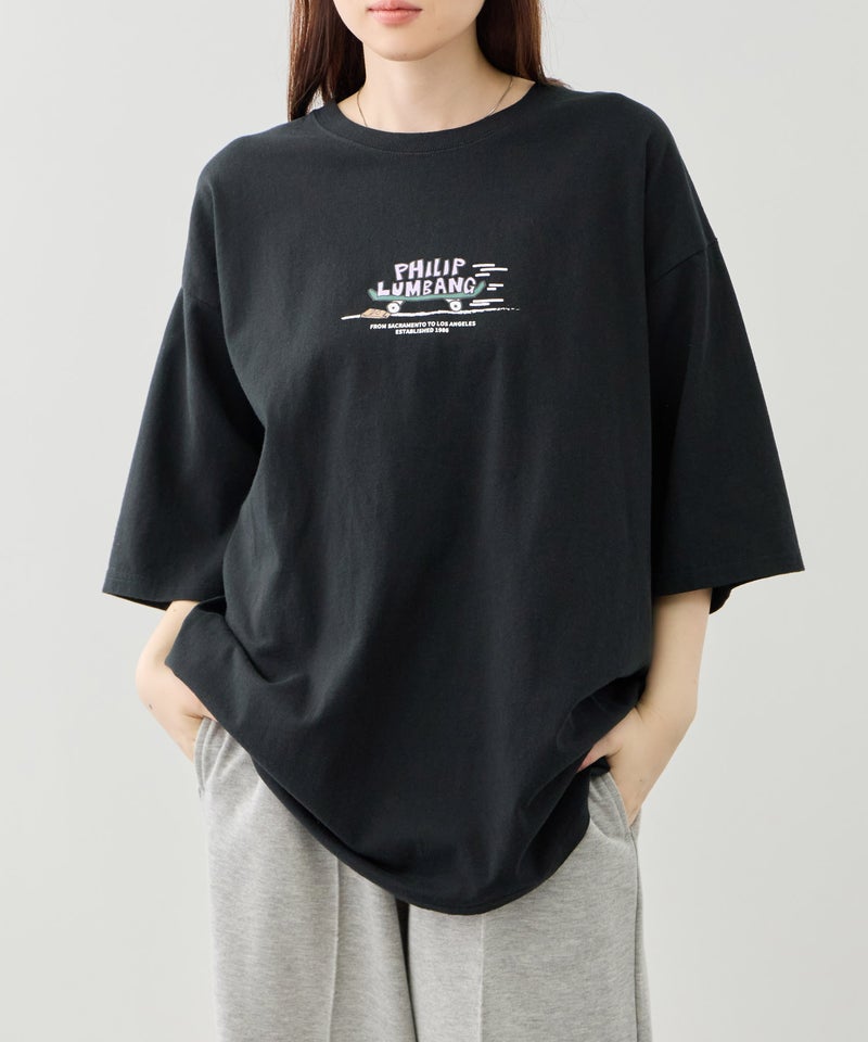 Philip Lumbang スケートボード グラフィック 半袖Tシャツ メンズ メール便 対応商品商品画像-10