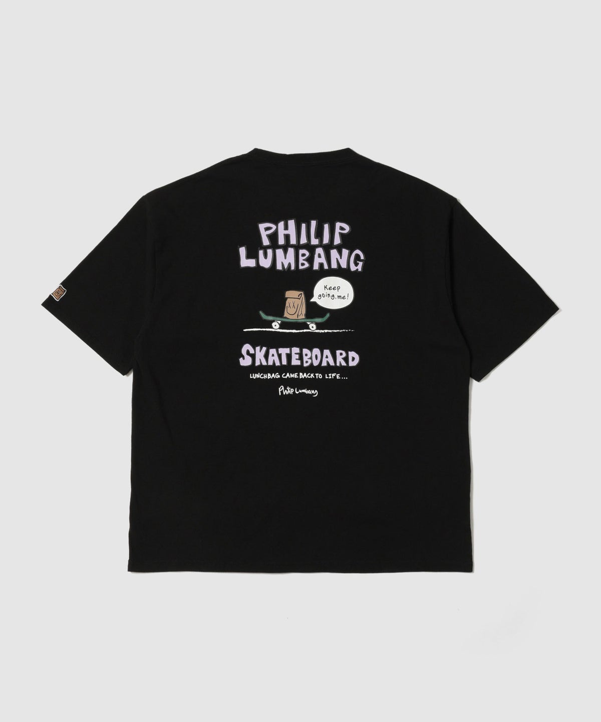 Philip Lumbang スケートボード グラフィック 半袖Tシャツ メンズ メール便 対応商品