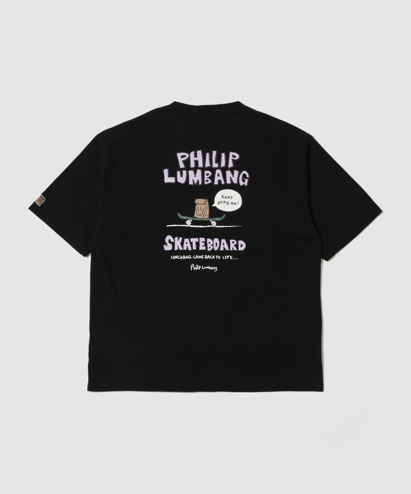 [値下げ]Philip Lumbang  スケートボード グラフィック 半袖Tシャツ メンズ メール便 対応商品商品画像-15