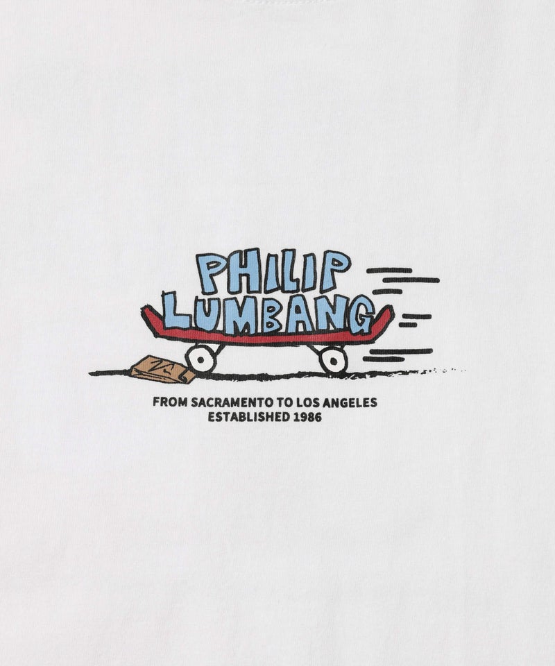 [値下げ]Philip Lumbang  スケートボード グラフィック 半袖Tシャツ メンズ メール便 対応商品商品画像-19