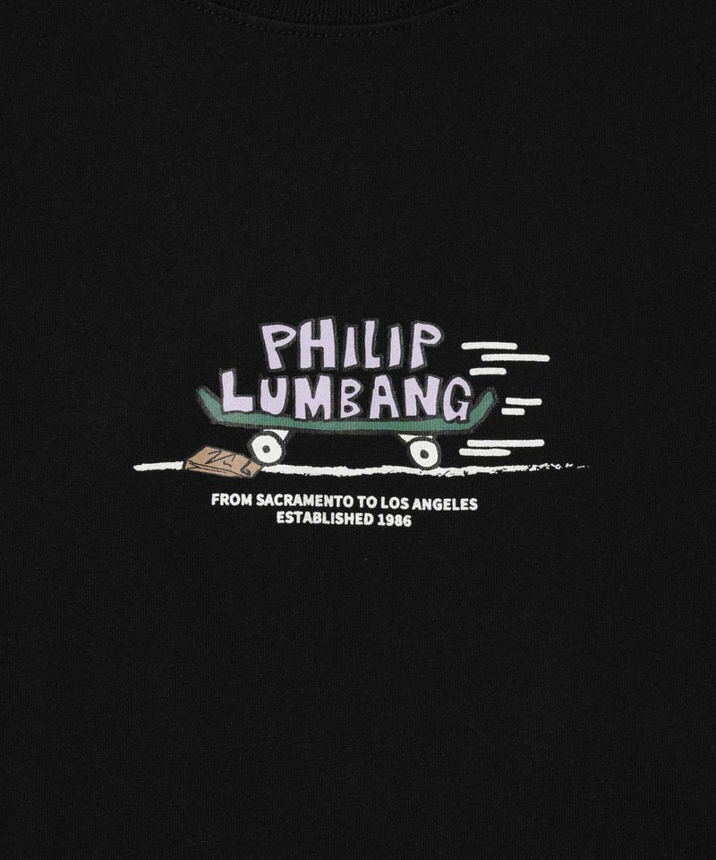 [値下げ]Philip Lumbang  スケートボード グラフィック 半袖Tシャツ メンズ メール便 対応商品商品画像-20
