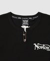 Norton  バックロゴプリント サーマルキーネック半袖Tシャツ メンズ メール便 対応商品商品サムネイル-7