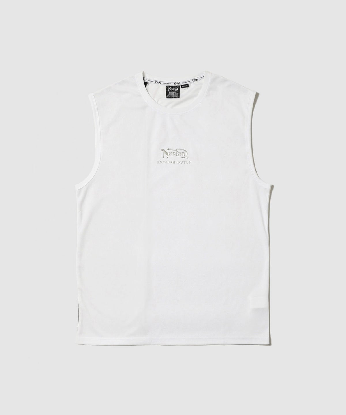 Norton パネル切替 バックロゴプリント アメリカンスリーブTシャツ メンズ メール便 対応商品