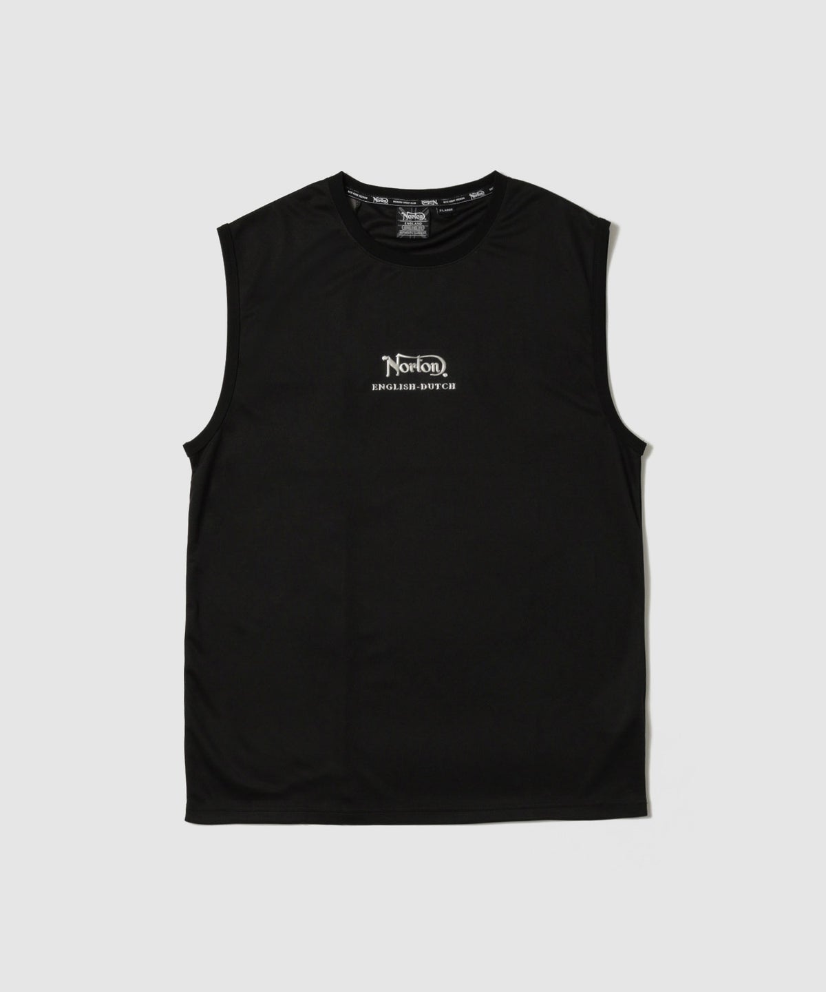 Norton パネル切替 バックロゴプリント アメリカンスリーブTシャツ メンズ メール便 対応商品