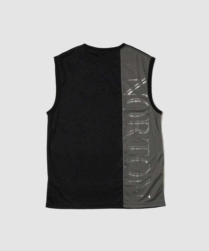 Norton パネル切替 バックロゴプリント アメリカンスリーブTシャツ メンズ メール便 対応商品商品画像-6