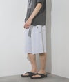 Philip Lumbang ヴィンテージ加工ダブルニースウェットハーフパンツ メンズ商品サムネイル-3