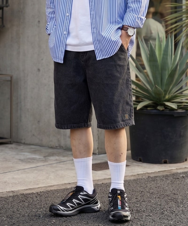 Philip Lumbang イージーデニムショートパンツ メンズ商品画像-1