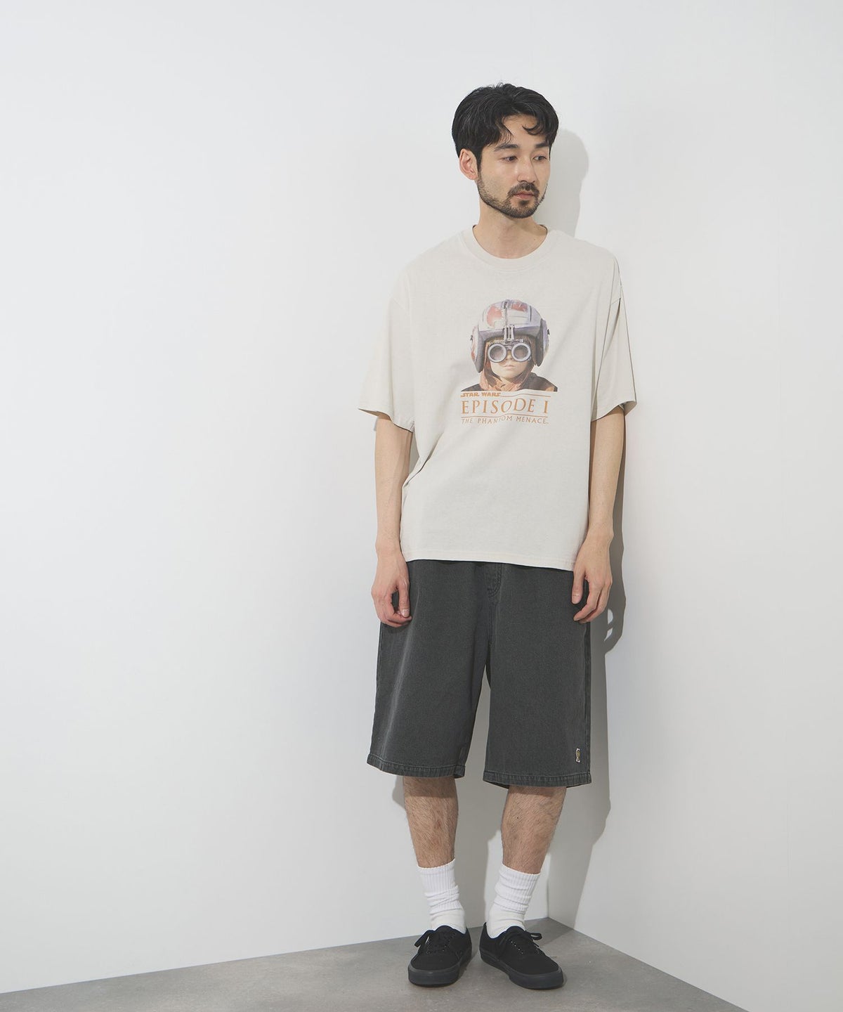 Philip Lumbang イージーデニムショートパンツ メンズ