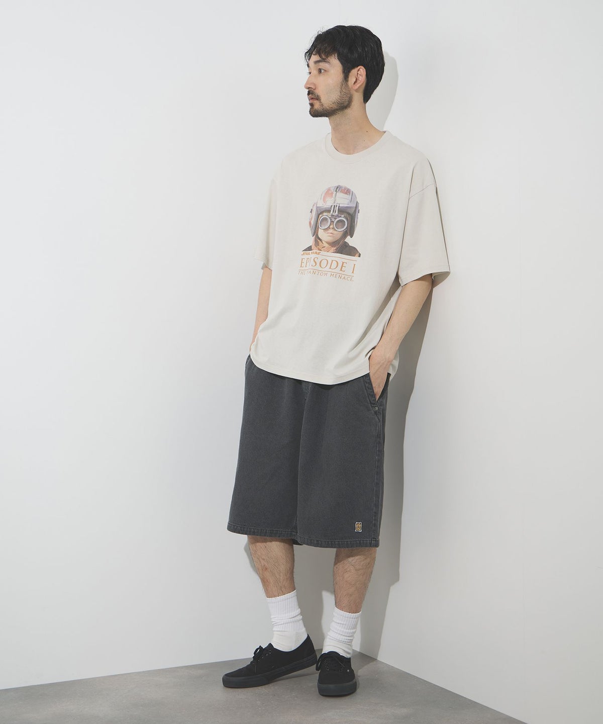 Philip Lumbang イージーデニムショートパンツ メンズ