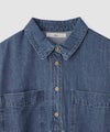 Idnes  デニムスキッパーブラウス レディース商品サムネイル-5