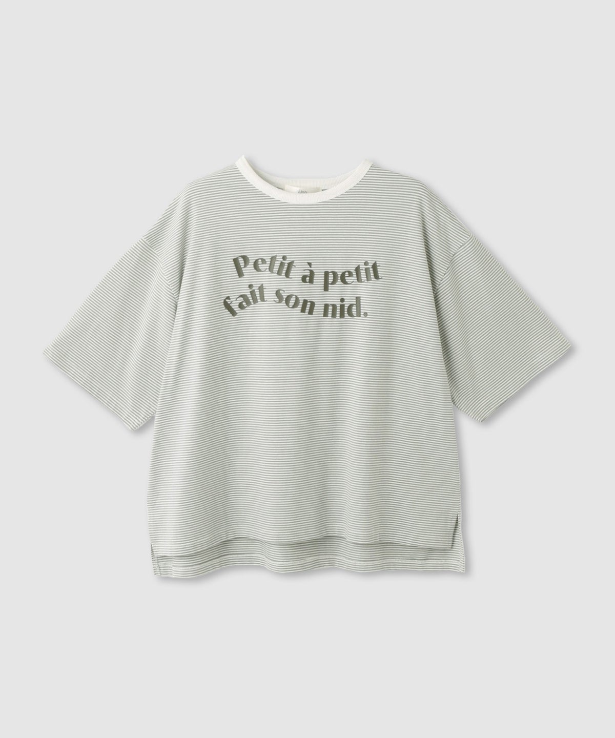 Idnes ピンボーダーロゴTシャツ レディース メール便 対応商品
