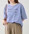 Idnes  ピンボーダーロゴTシャツ レディース メール便 対応商品商品サムネイル-3