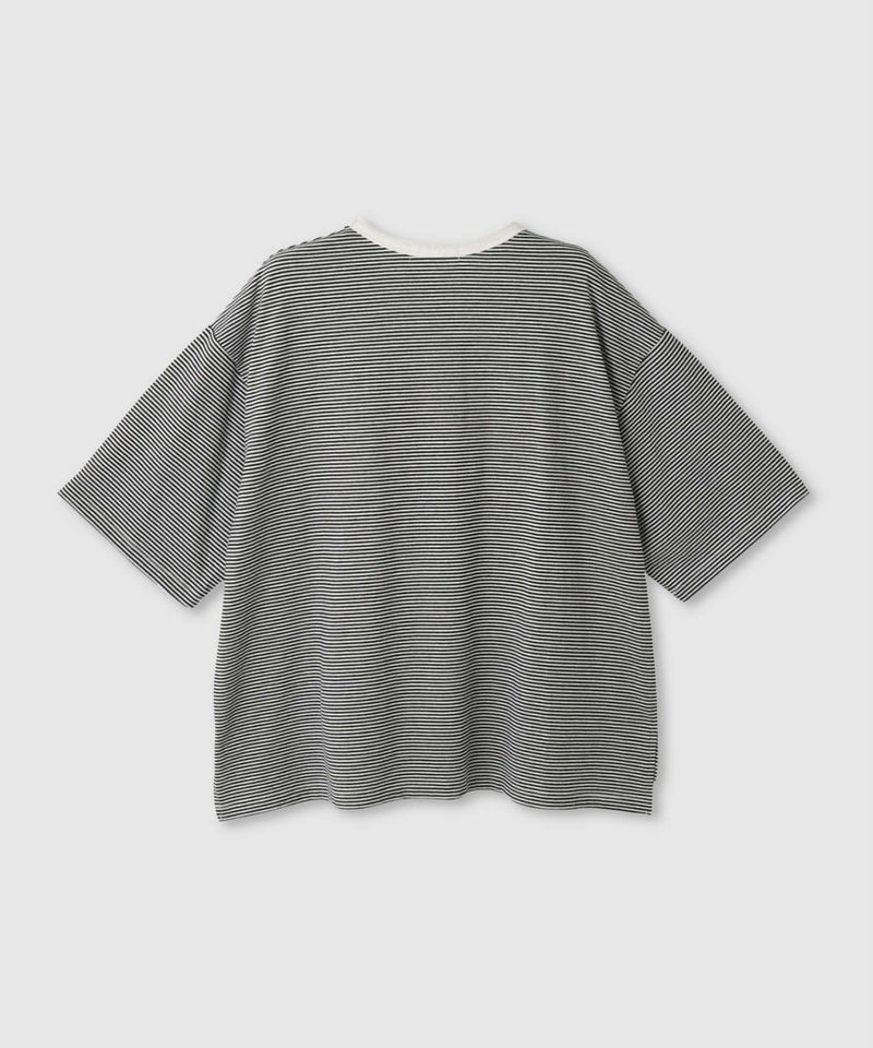 Idnes  ピンボーダーロゴTシャツ レディース メール便 対応商品商品画像-21