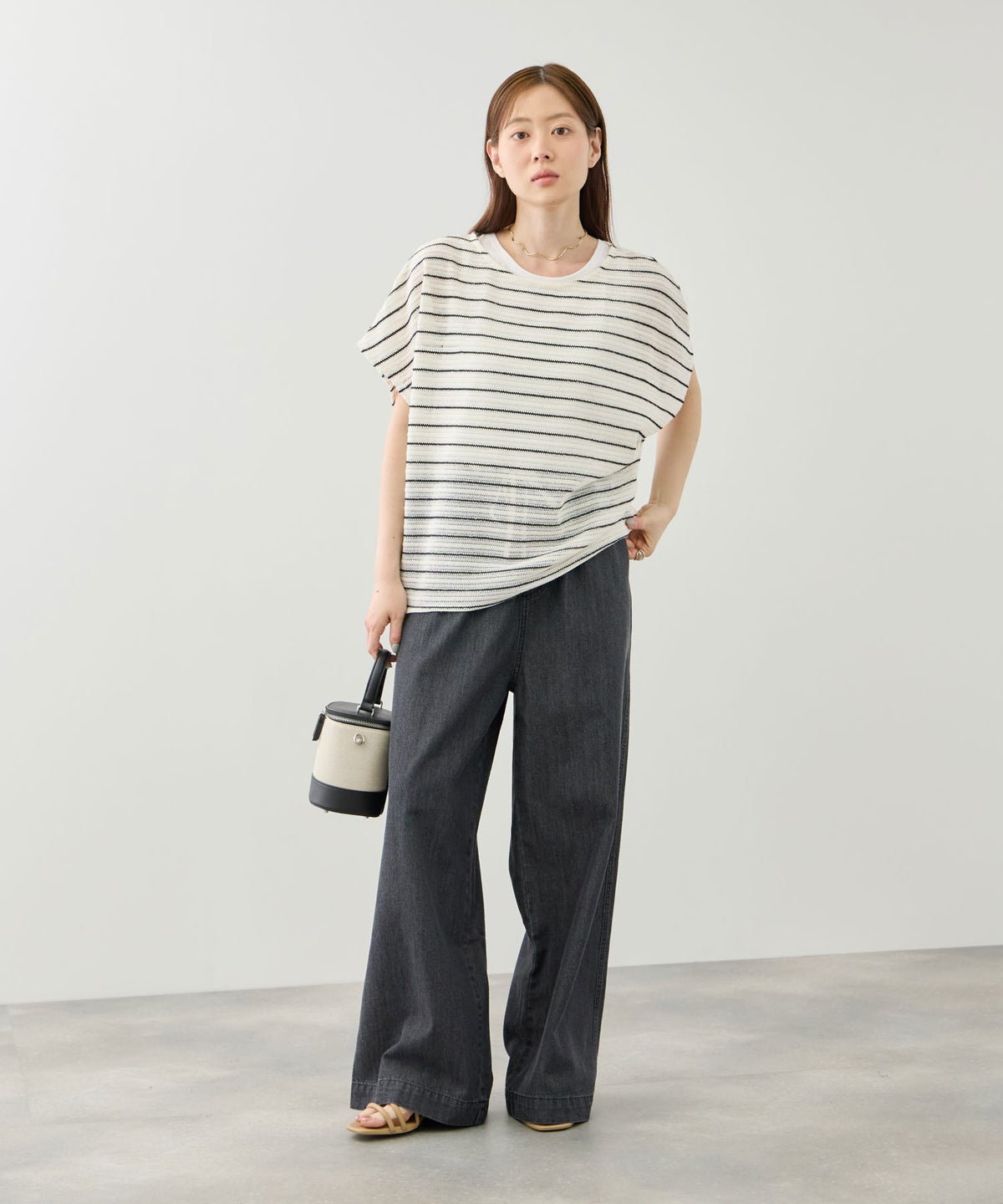 Idnes ラッセルレースプルオーバー×タンクトップセット レディース