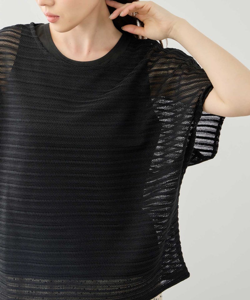 Idnes  ラッセルレースプルオーバー×タンクトップセット レディース商品画像-8