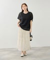 Idnes  ラッセルレースプルオーバー×タンクトップセット レディース商品サムネイル-9