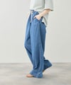 [値下げ]Idnes  デニムイージーワイドパンツ レディース商品サムネイル-6