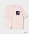 Disney ミッキーマウス / ニットポケット刺繍半袖Tシャツ メンズ メール便 対応商品商品サムネイル-1