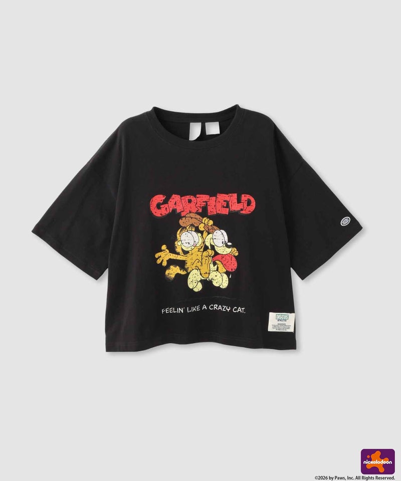 DISCUS×Garfield アソートグラフィックプリント クルーネック半袖Tシャツ レディース メール便 対応商品商品画像-14