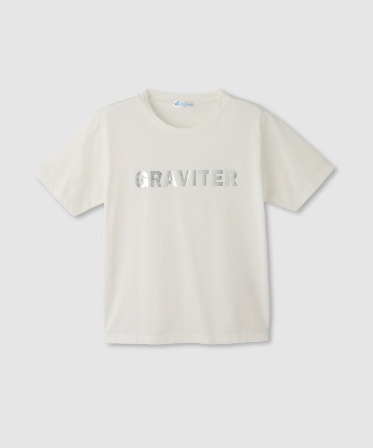 NAVY SARARI 箔プリントTシャツ レディース メール便 対応商品