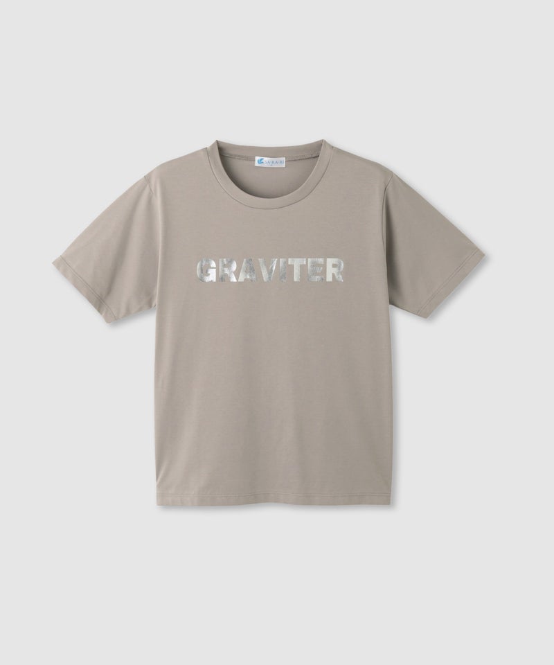 NAVY  SARARI 箔プリントTシャツ レディース メール便 対応商品商品画像-18