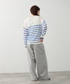 NAVY  SARARI Vネックカーディガン レディース商品サムネイル-7