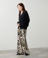 NAVY  SARARI Vネックカーディガン レディース商品サムネイル-9