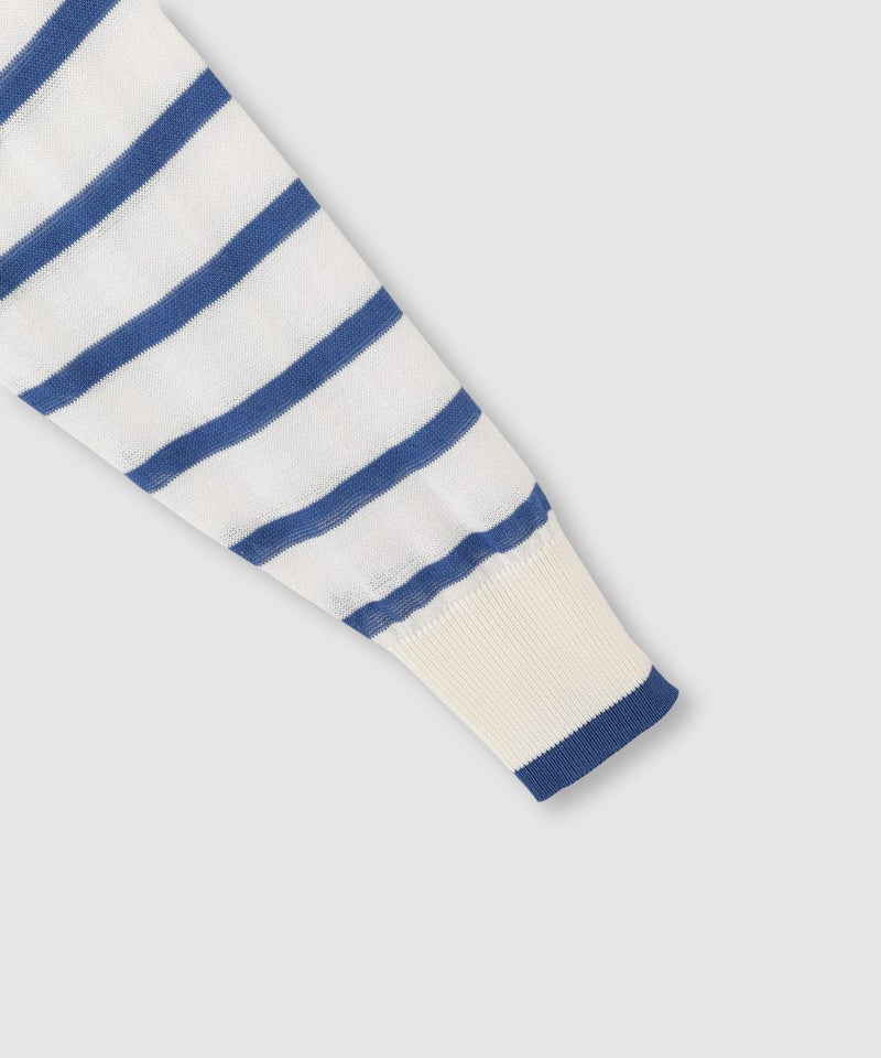 NAVY  SARARI Vネックカーディガン レディース商品画像-18