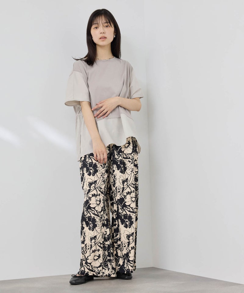 Free Nature インドファブリック レーヨンワイドパンツ レディース商品画像-9