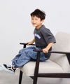 NAVY ライトオンスデニム イージーカーゴパンツ キッズ商品サムネイル-5