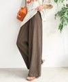 Classical Elf ウエストゴムで着やすく、夏に嬉しい肌触り。楊柳イージーカーブパンツ商品サムネイル-24