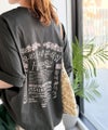 Classical Elf　《JaVaジャバコラボ》綿100%快適素材◎バック刺繍が主役の一枚♪オーバーサイズ ハングル刺繍バックプリントビッグTEE商品サムネイル-18