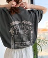 Classical Elf　《JaVaジャバコラボ》綿100%快適素材◎バック刺繍が主役の一枚♪オーバーサイズ ハングル刺繍バックプリントビッグTEE商品サムネイル-24
