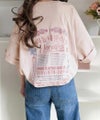 Classical Elf　《JaVaジャバコラボ》綿100%快適素材◎バック刺繍が主役の一枚♪オーバーサイズ ハングル刺繍バックプリントビッグTEE商品サムネイル-35
