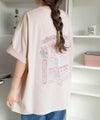 Classical Elf　《JaVaジャバコラボ》綿100%快適素材◎バック刺繍が主役の一枚♪オーバーサイズ ハングル刺繍バックプリントビッグTEE商品サムネイル-37