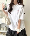 Classical Elf　《JaVaジャバコラボ》男女でお揃いできちゃう！バックプリントで差がつく個性派T♪ 裾スピンドル フロッキーバックプリントビッグTシャツ商品サムネイル-8