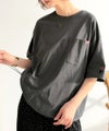 Classical Elf　《JaVaジャバコラボ》男女でお揃いできちゃう！バックプリントで差がつく個性派T♪ 裾スピンドル フロッキーバックプリントビッグTシャツ商品サムネイル-19