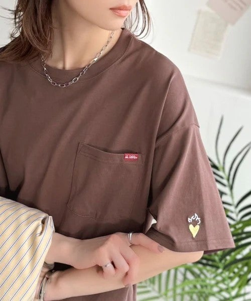 Classical Elf 《JaVaジャバコラボ》男女でお揃いできちゃう!バックプリントで差がつく個性派T♪ 裾スピンドル フロッキーバックプリントビッグTシャツ商品画像-36