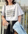 Classical Elf 【接触冷感機能付き】ただのTシャツじゃ、終わらない。フィルムネガフォトプリント×ラクガキ刺繍Tシャツ(半袖)商品サムネイル-12