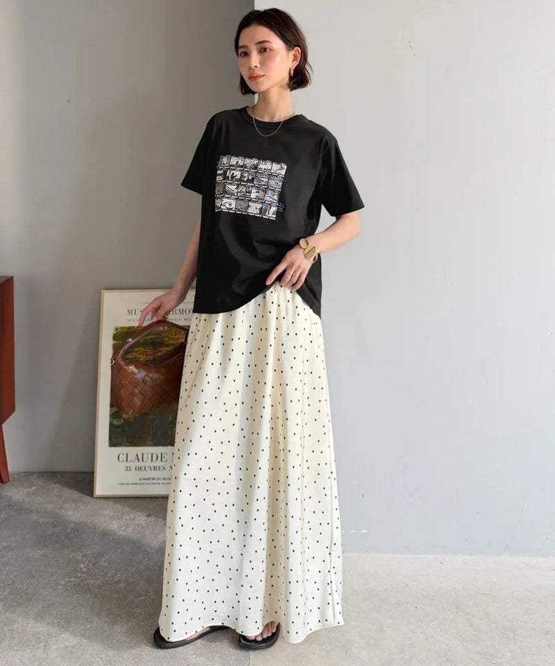 Classical Elf 【接触冷感機能付き】ただのTシャツじゃ、終わらない。フィルムネガフォトプリント×ラクガキ刺繍Tシャツ(半袖)商品画像-21