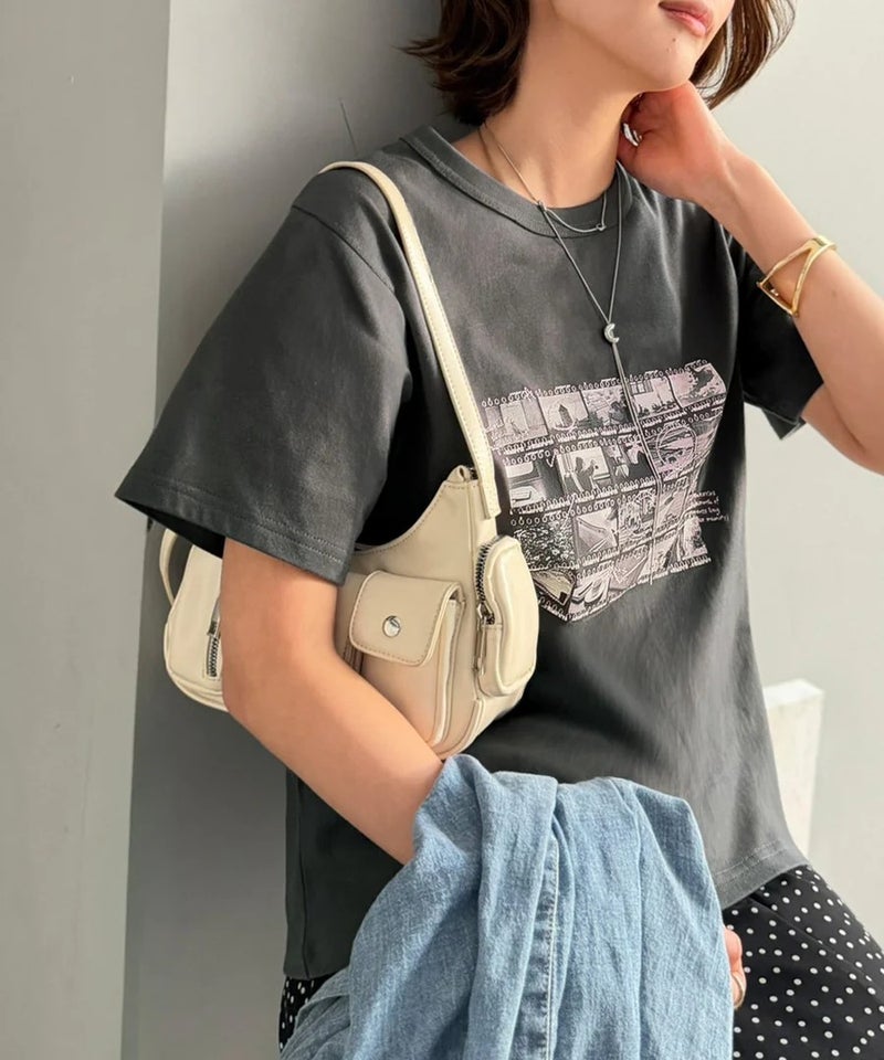 Classical Elf　【接触冷感機能付き】ただのTシャツじゃ、終わらない。フィルムネガフォトプリント×ラクガキ刺繍Tシャツ（半袖）商品画像-22