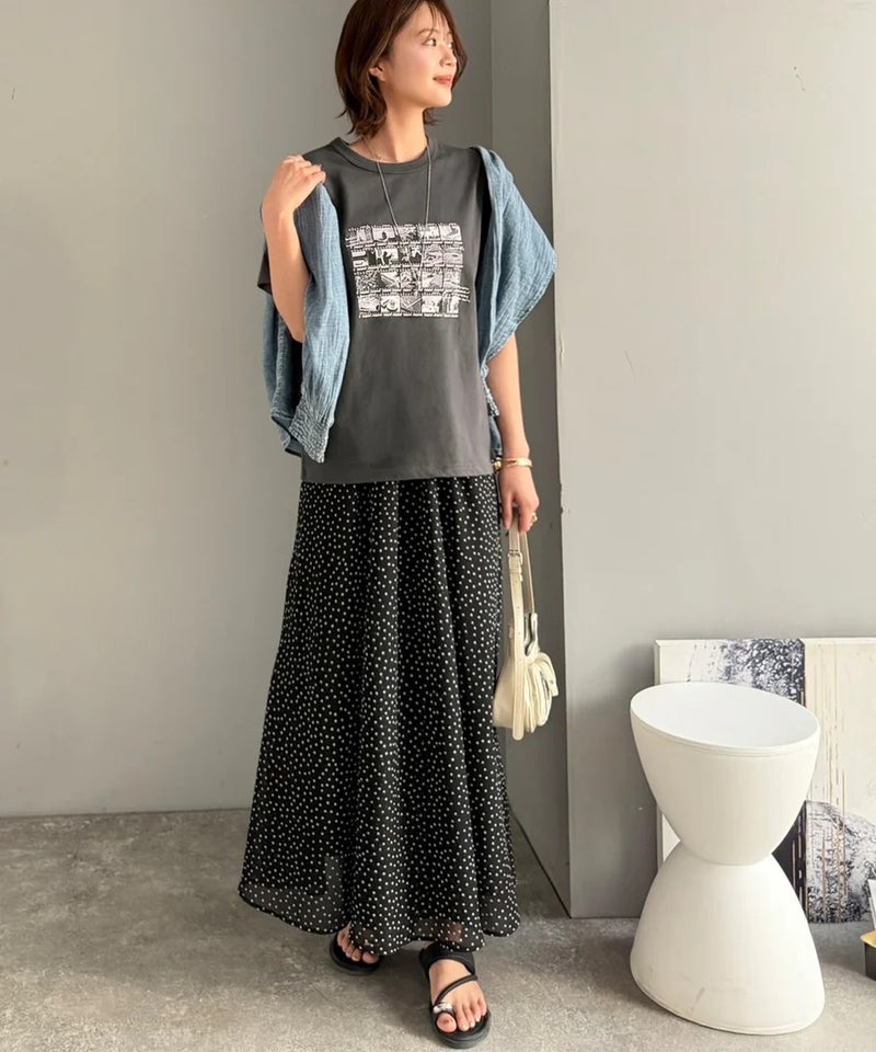 Classical Elf　【接触冷感機能付き】ただのTシャツじゃ、終わらない。フィルムネガフォトプリント×ラクガキ刺繍Tシャツ（半袖）商品画像-28