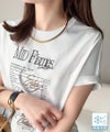 Classical Elf 【接触冷感機能付き】遊びゴコロをくすぐる。筆記体サイン調ロゴ刺繍Tシャツ(半袖)商品サムネイル-2
