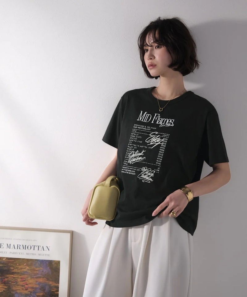 Classical Elf 【接触冷感機能付き】遊びゴコロをくすぐる。筆記体サイン調ロゴ刺繍Tシャツ(半袖)商品画像-17