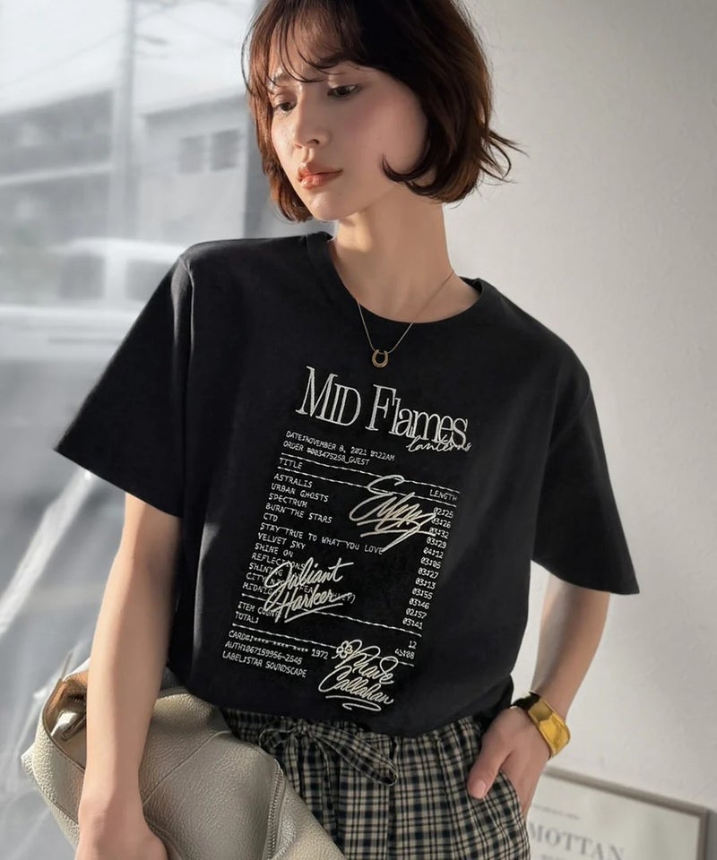 Classical Elf 【接触冷感機能付き】遊びゴコロをくすぐる。筆記体サイン調ロゴ刺繍Tシャツ(半袖)商品画像-22
