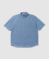 NAVY ブリーズデニム 半袖レギュラーカラーシャツ メンズ商品サムネイル-1
