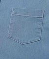 NAVY ブリーズデニム 半袖レギュラーカラーシャツ メンズ商品サムネイル-7